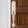 dark bronze door handle and knob