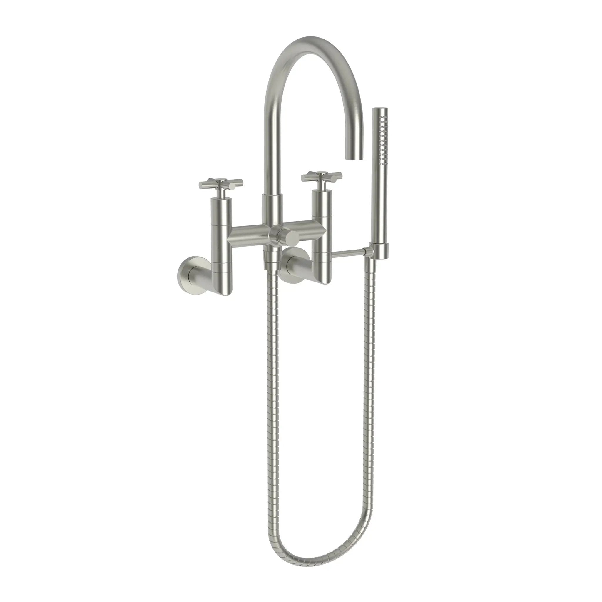 Newport Brass East Linear Exposed Tub & Hand Shower Set - Wall Mount by Newport Brass