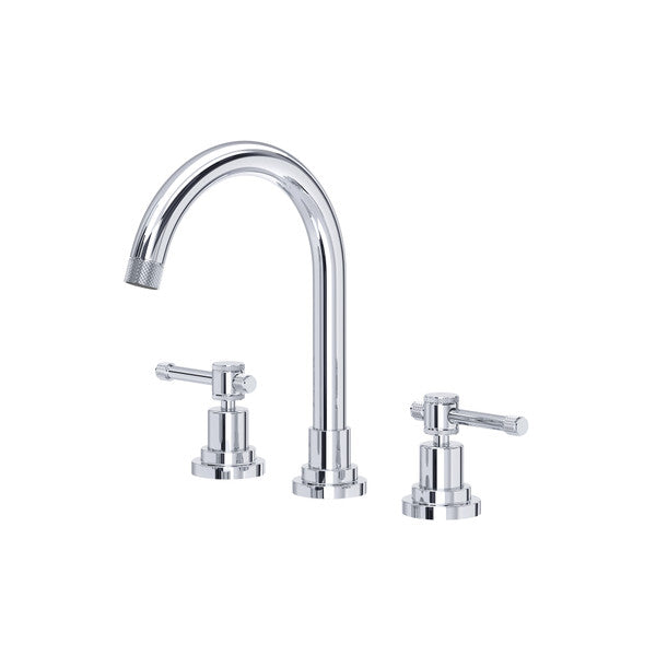 polished chrome bathroom faucet