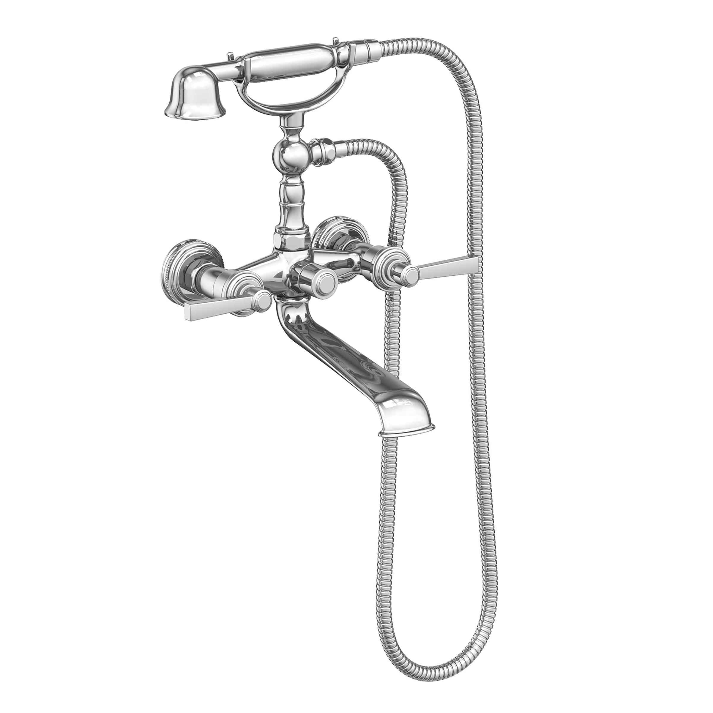 polished chrome hand shower set