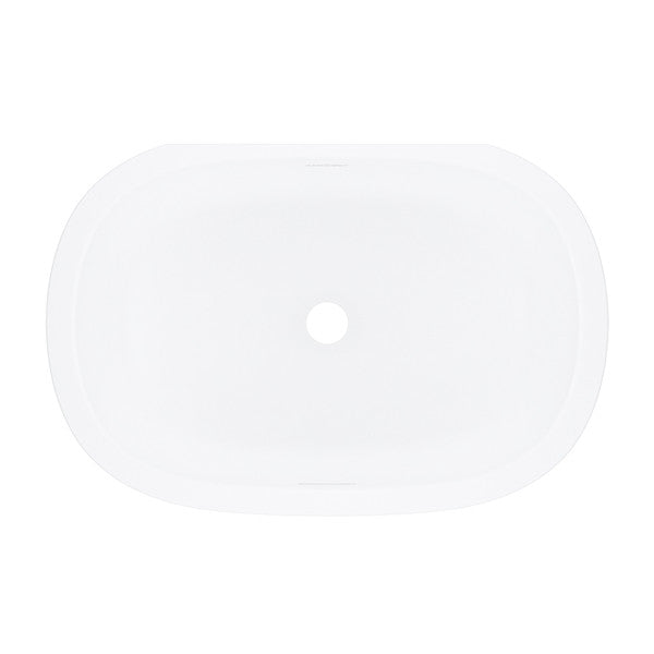 Victoria + Albert Barcelona 22" x 15" Undermount Oval Lavatory Sink - Integrated Overflow