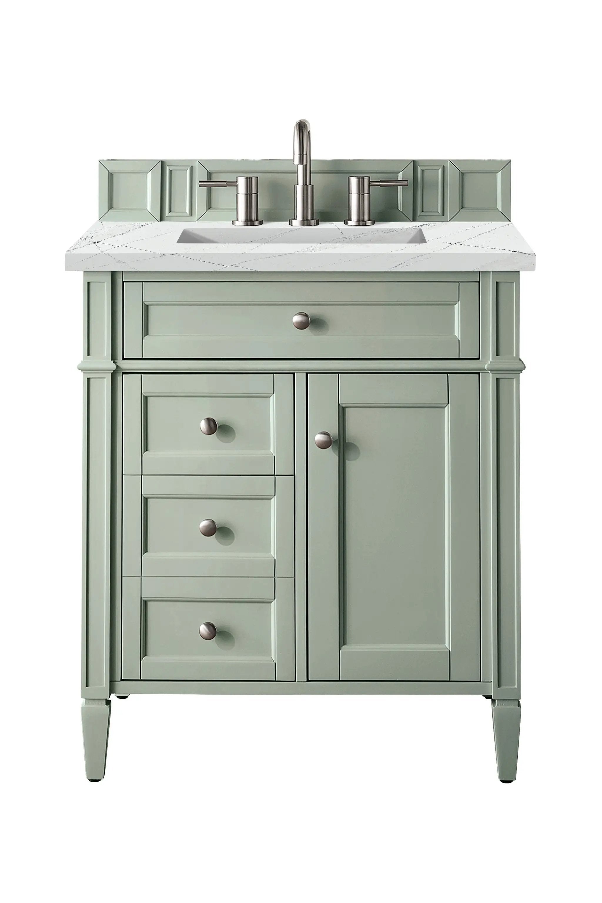 James Martin Brittany 30" Single Vanity Set - Sage Green by James Martin Vanities