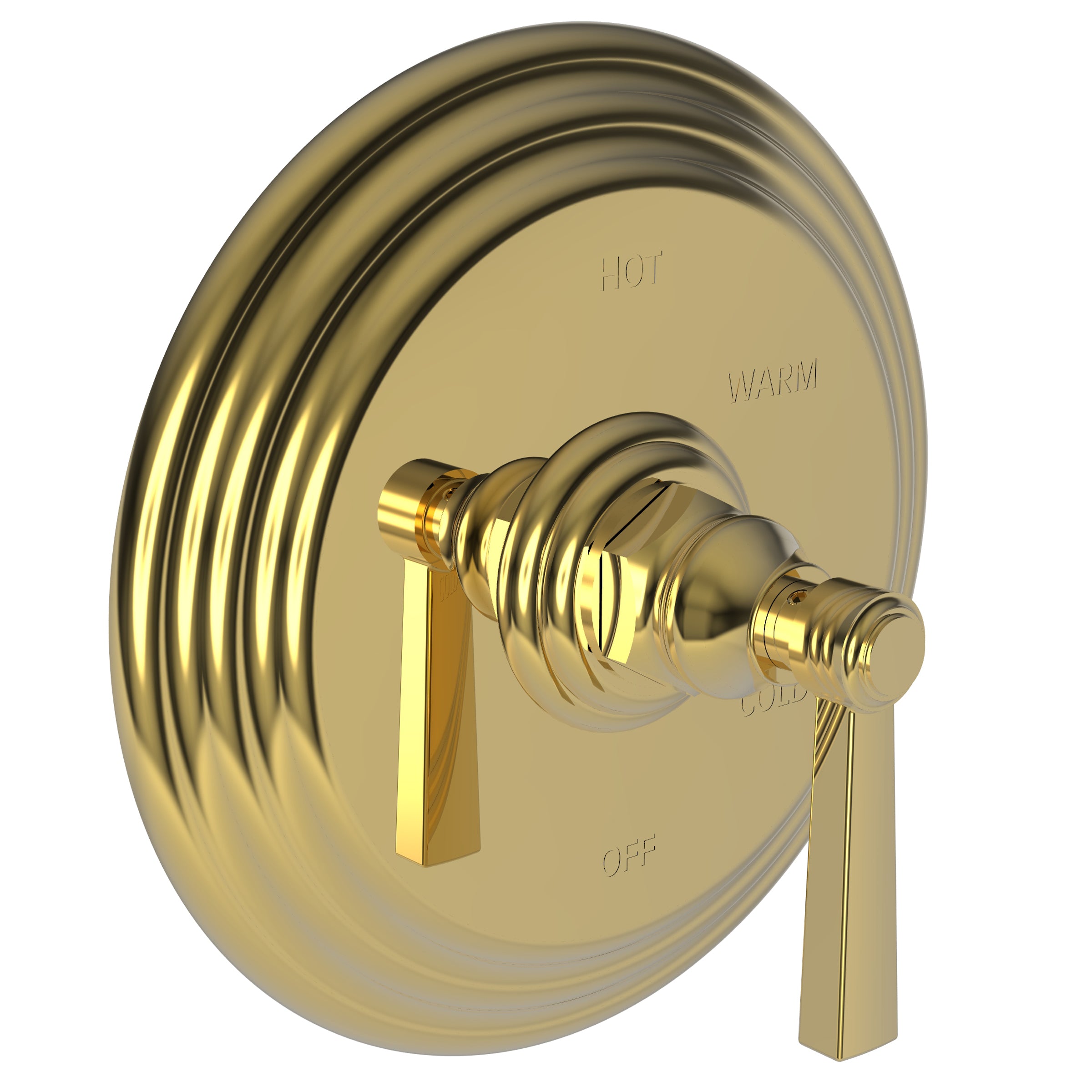 Newport Brass Astor Balanced Pressure Shower Trim Plate with Handle. Less showerhead, arm and flange.