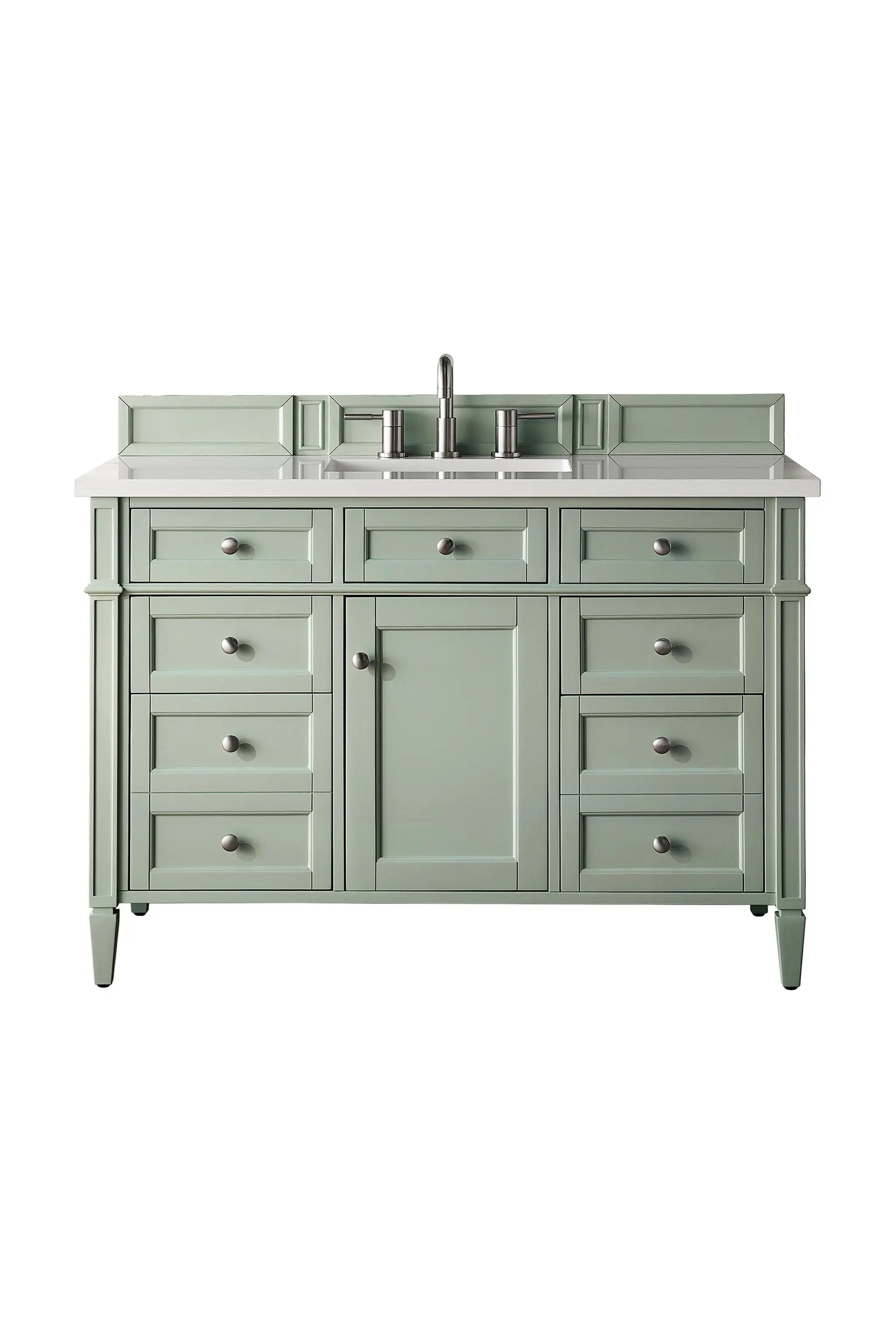 James Martin Brittany 48" Single Vanity Set - Sage Green by James Martin Vanities