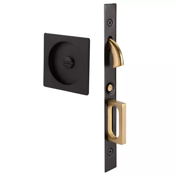 Emtek Square Pocket Door Mortise Set by Emtek