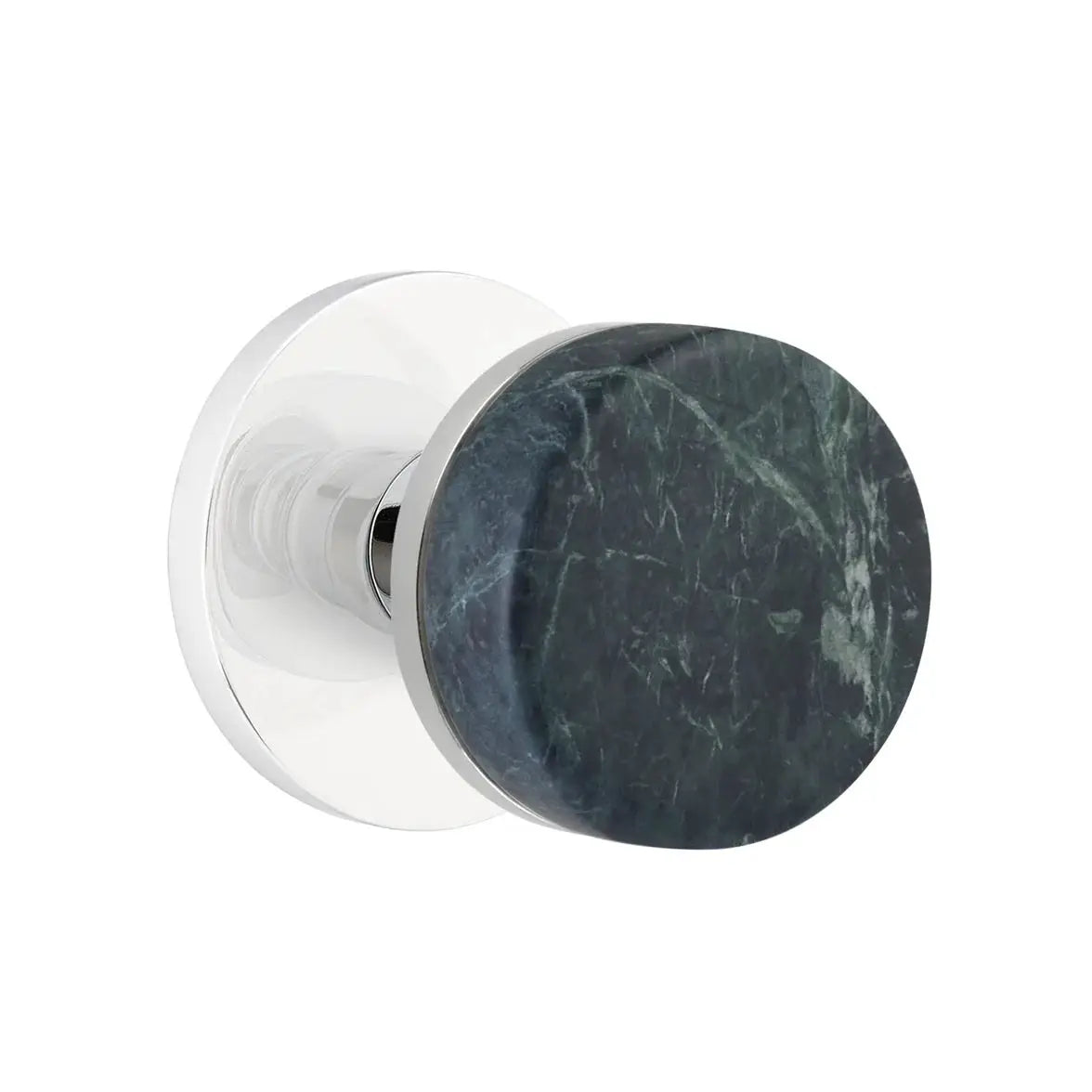 polished chrome knob