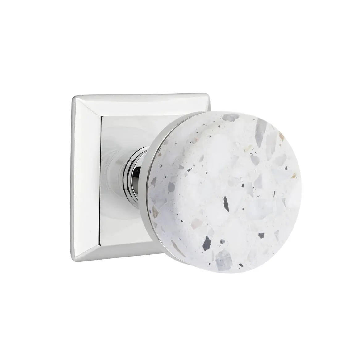 polished chrome knob