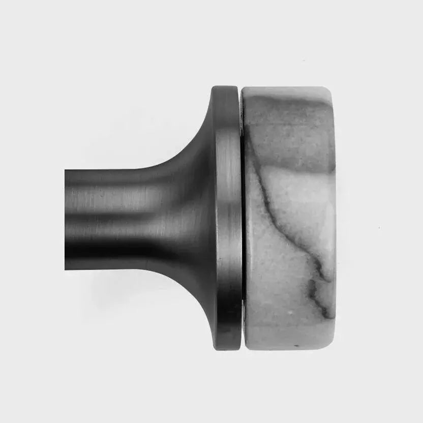 flat black knob