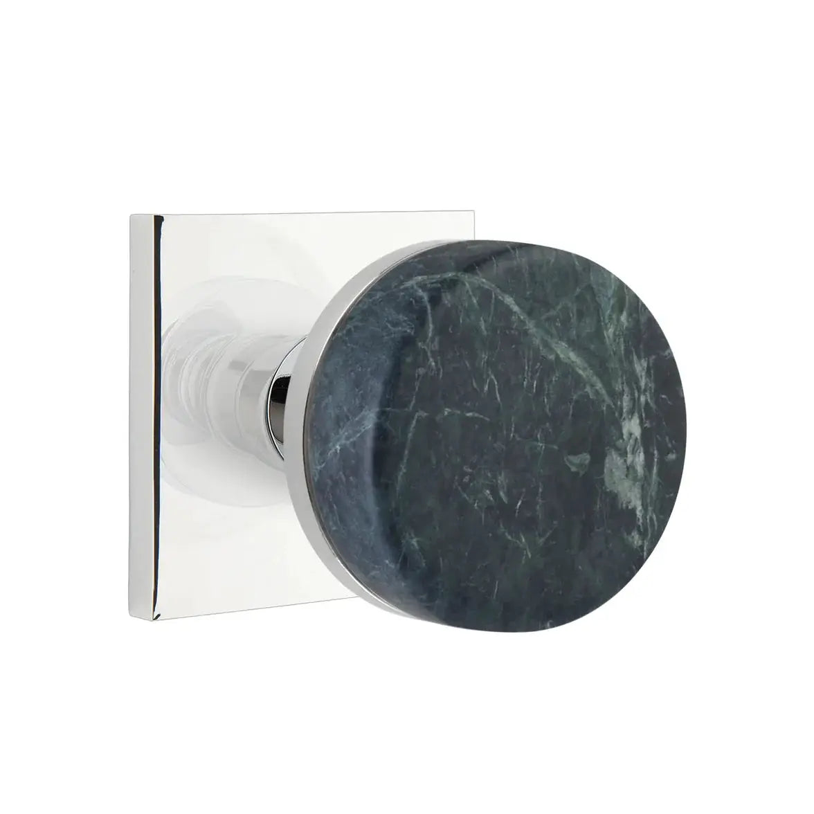 polished chrome knob
