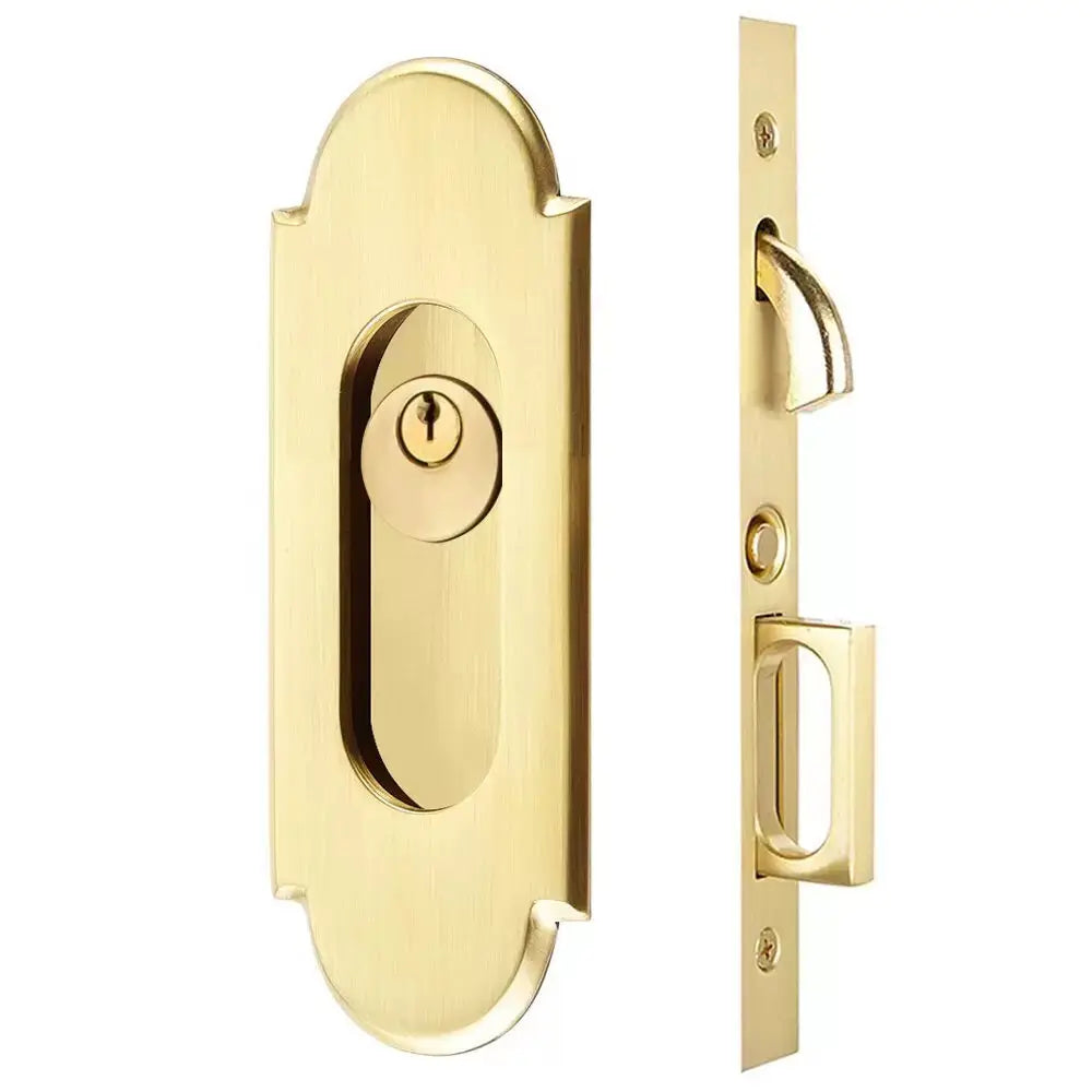 Emtek #8 Pocket Door Mortise Hardware by Emtek
