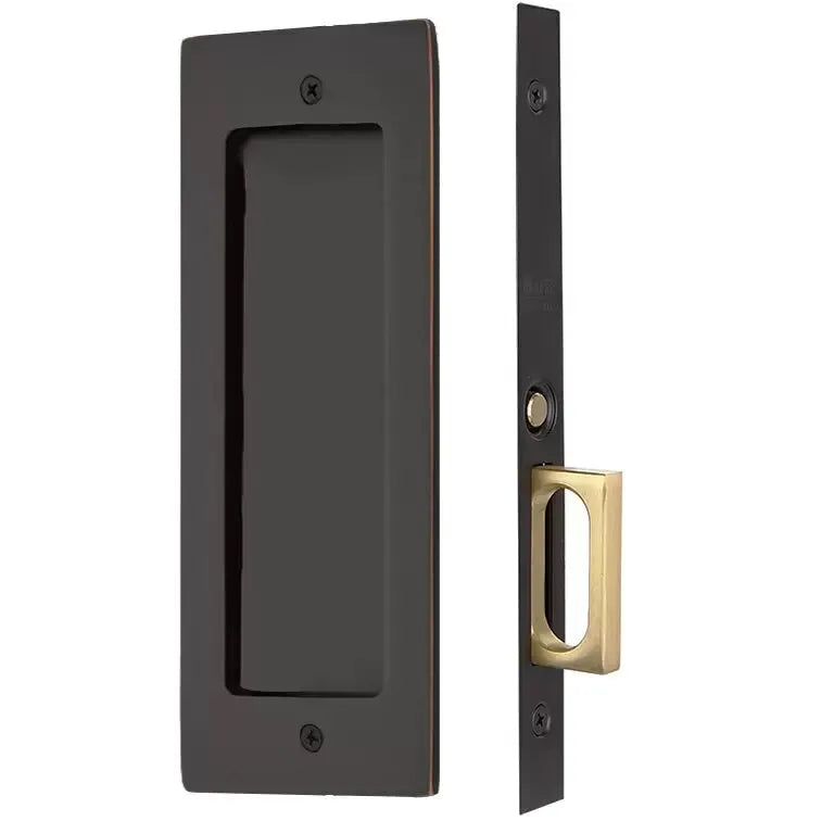 Emtek Modern Rectangular Pocket Door Mortise Lock by Emtek