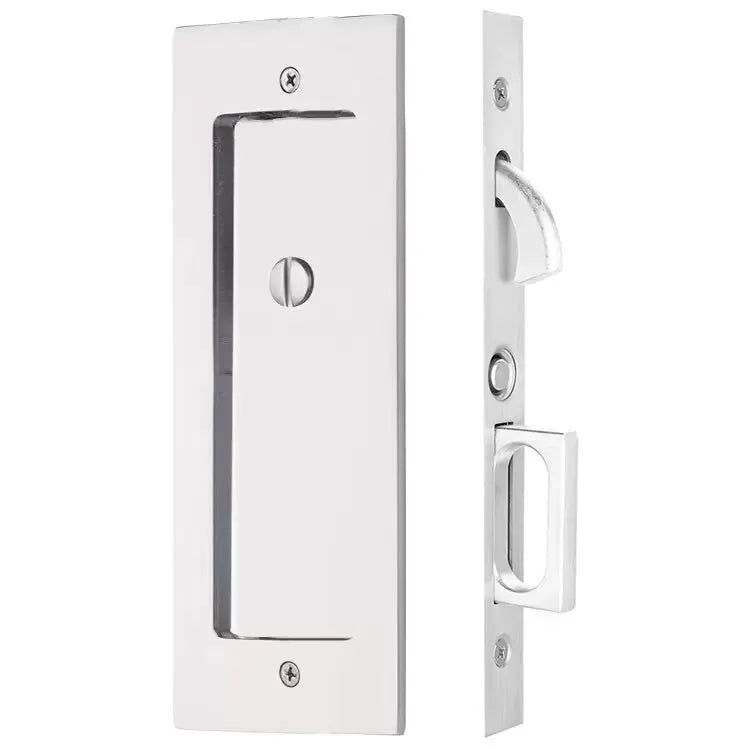 Emtek Modern Rectangular Pocket Door Mortise Lock by Emtek