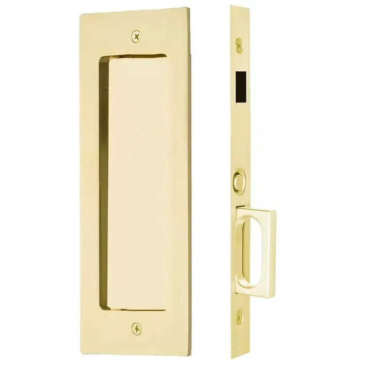 Emtek Modern Rectangular Pocket Door Mortise Lock by Emtek