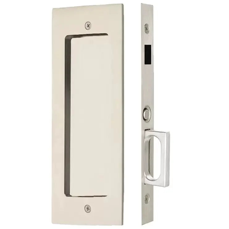 Emtek Modern Rectangular Pocket Door Mortise Lock by Emtek