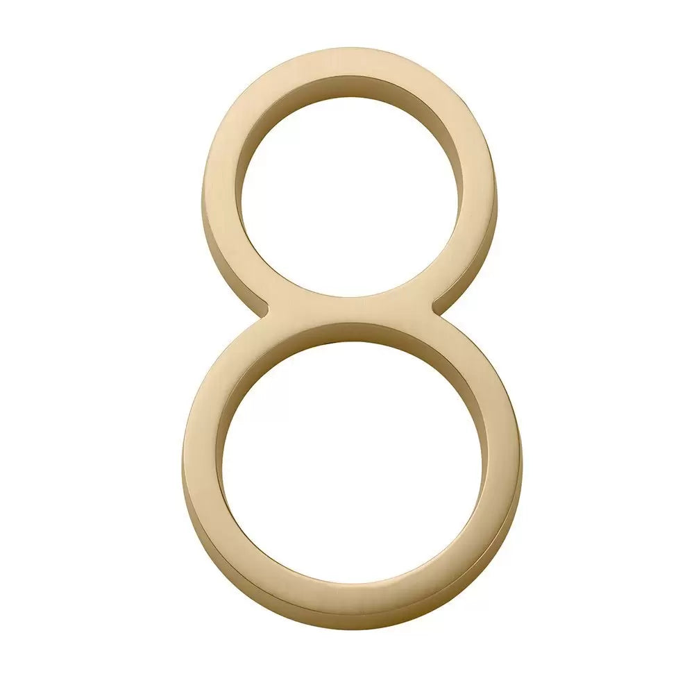 Emtek 7" Modern House Number House Number Digit 8