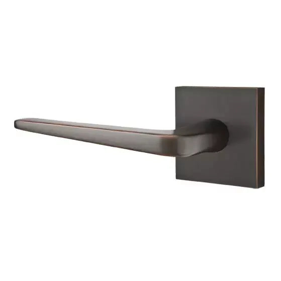 Emtek Athena Door Lever with Square Rose by Emtek