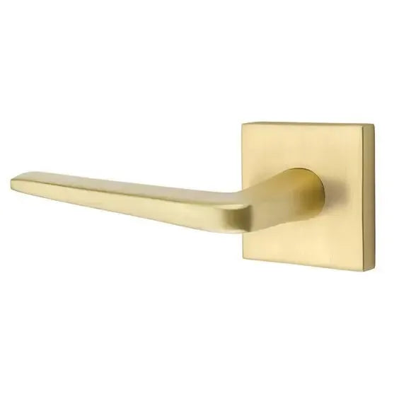 Emtek Athena Door Lever with Square Rose by Emtek