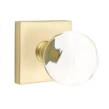 Emtek Bristol Door Knob with Square Rose by Emtek