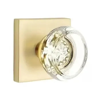 Emtek Georgetown Door Knob with Square Rose by Emtek