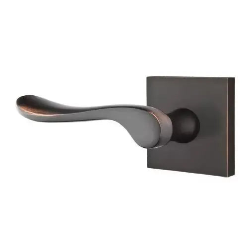 Emtek Luzern Door Lever with Square Rose by Emtek