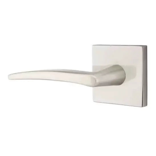 Emtek Poseidon Door Lever with Square Rose by Emtek
