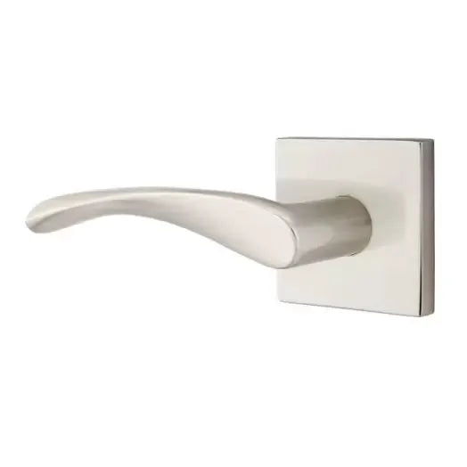 Emtek Triton Door Lever with Square Rose by Emtek