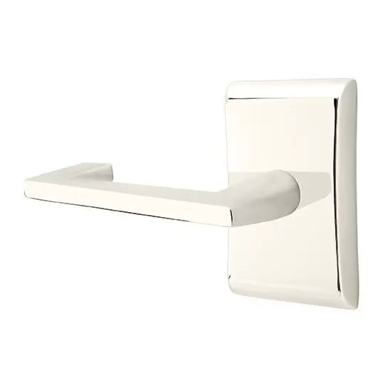 Emtek Argos Door Lever with Neos Rose by Emtek