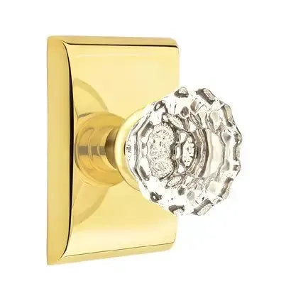 Emtek Astoria Door Knob with Neos Rose by Emtek