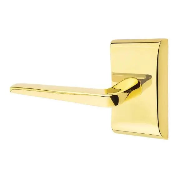 Emtek Athena Door Lever with Neos Rose by Emtek