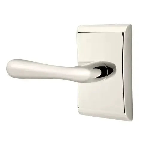 Emtek Basel Door Lever with Neos Rose by Emtek