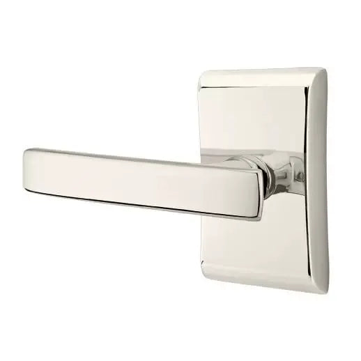 Emtek Geneva Door Lever with Neos Rose by Emtek