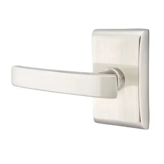 Emtek Geneva Door Lever with Neos Rose by Emtek