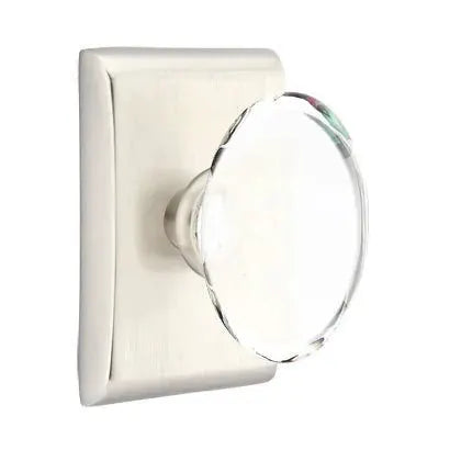 Emtek Hampton Door Knob with Neos Rose by Emtek