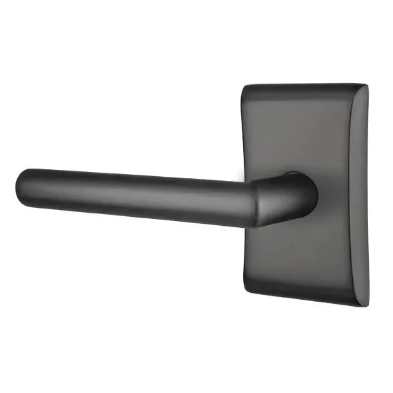 Emtek Stuttgart Door Lever with Neos Rose by Emtek