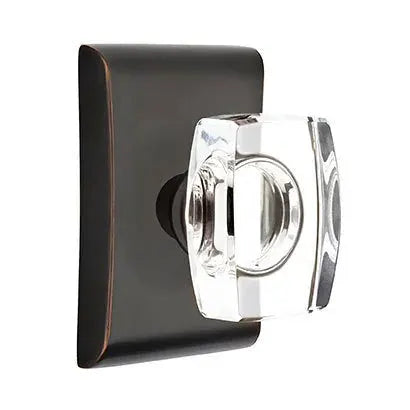 Emtek Windsor Door Knob with Neos Rose by Emtek