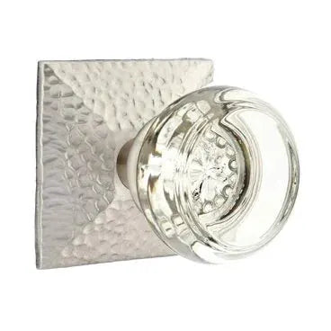 Emtek Georgetown Door Knob with Hammered Rose by Emtek