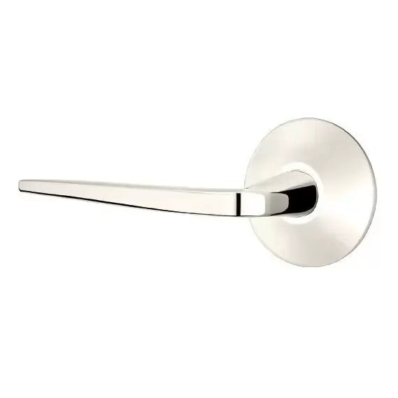 Emtek Athena Door Lever with Modern Rose by Emtek