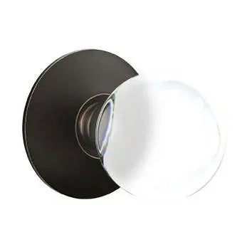 Emtek Bristol Door Knob with Modern Rose by Emtek