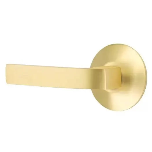 Emtek Breslin Lever with Modern Rose by Emtek