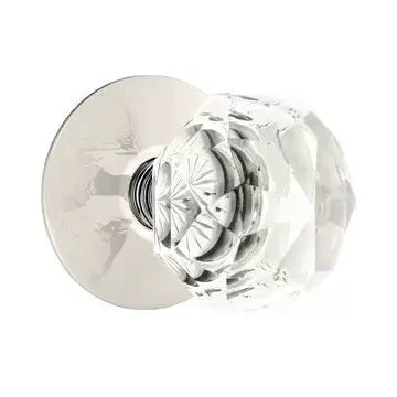 polished chrome door knob