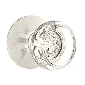 polished chrome door knob