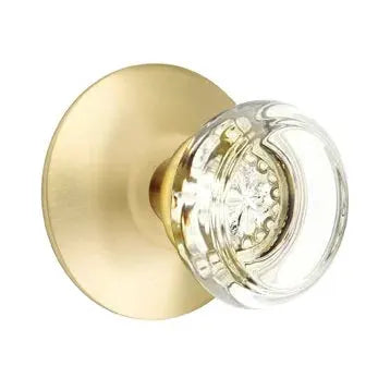 Emtek Georgetown Door Knob with Modern Rose by Emtek
