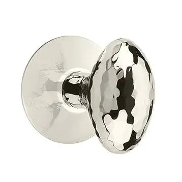 polished chrome door knob