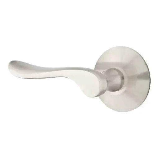 Emtek Luzern Door Lever with Modern Rose by Emtek