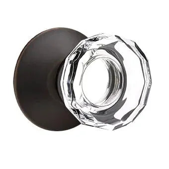 Emtek Lowell Door Knob with Modern Rose by Emtek