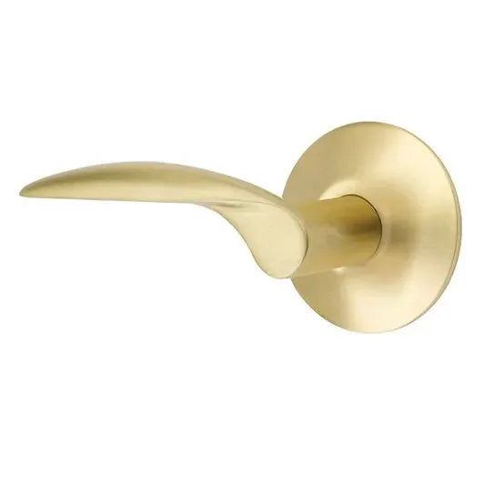 Emtek Mercury Door Lever with Modern Rose by Emtek