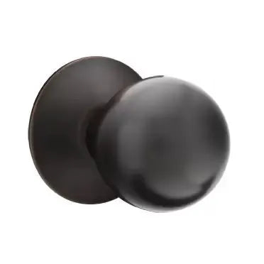 Emtek Orb Door Knob with Modern Rose by Emtek