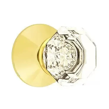 Emtek Old Town Door Knob with Modern Rose by Emtek