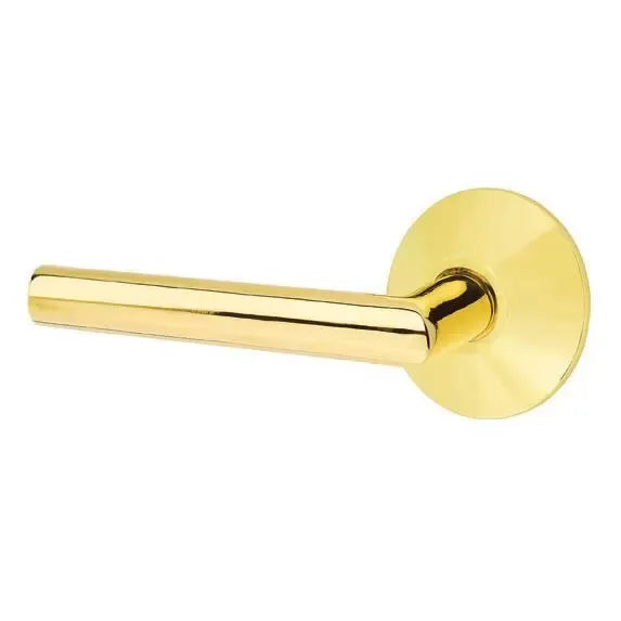 Emtek Stuttgart Door Lever with Modern Rose by Emtek