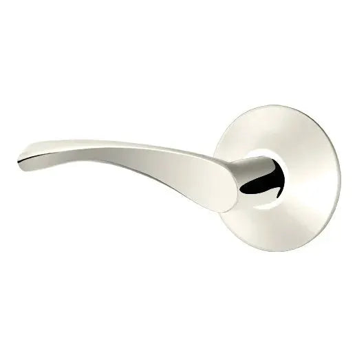 Emtek Triton Door Lever with Modern Rose by Emtek